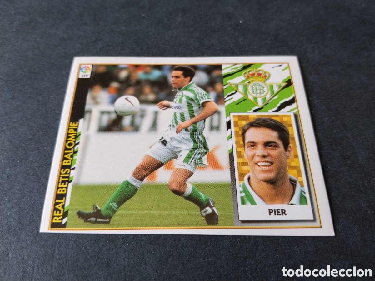 Fu&szlig;ball-Sticker: Cromo futbol Real Betis Balompi&eacute;,Pier 97-98