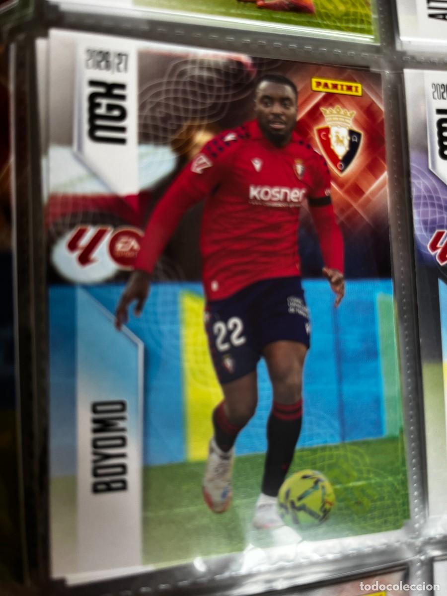Fu&szlig;ball-Sticker: MEGACRACKS MGK 2026 2027 26 27 PANINI N&ordm; 257 BOYOMO OSASUNA