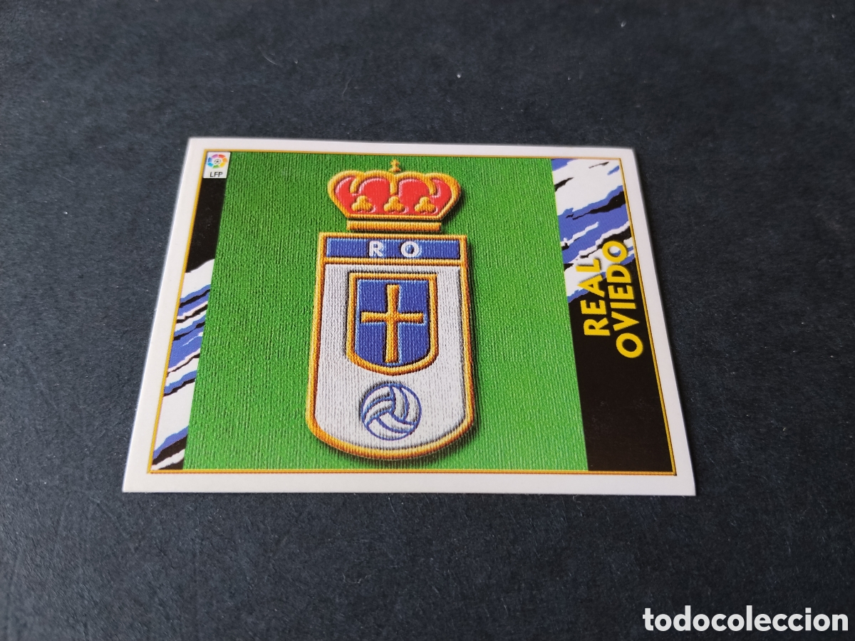 Fu&szlig;ball-Sticker: Cromo futbol Real Oviedo, Escudo 97-98