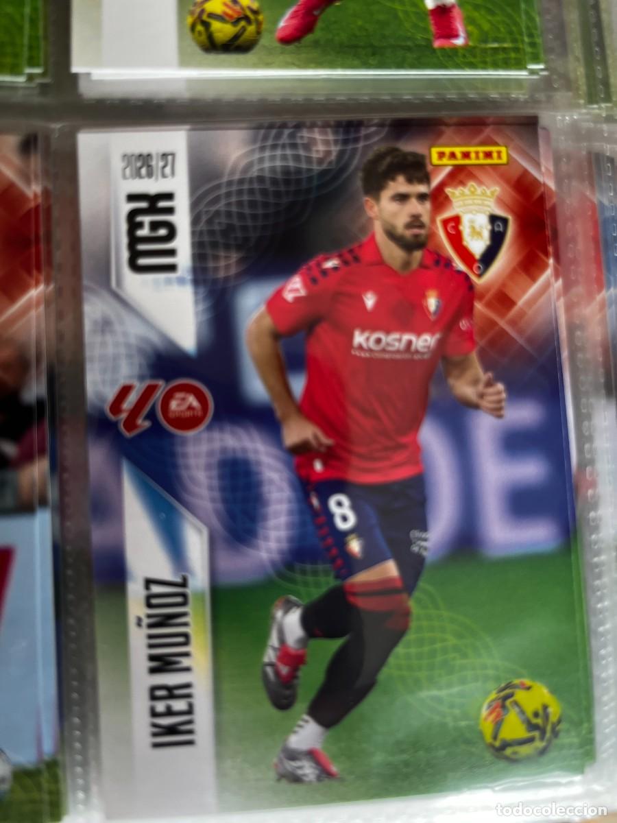 Fu&szlig;ball-Sticker: MEGACRACKS MGK 2026 2027 26 27 PANINI N&ordm; 261 IKER MU&Ntilde;OZ OSASUNA