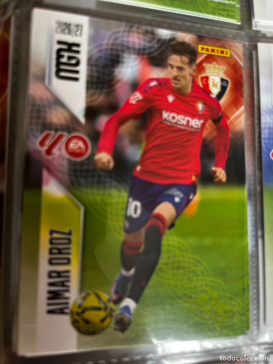 Cromos de f&uacute;tbol: MEGACRACKS MGK 2026 2027 26 27 PANINI N&ordm; 266 AIMAR OROZ OSASUNA