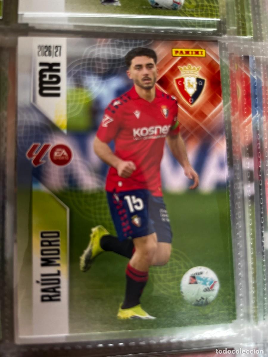 Cromos de f&uacute;tbol: MEGACRACKS MGK 2026 2027 26 27 PANINI N&ordm; 267 RAUL MORO OSASUNA