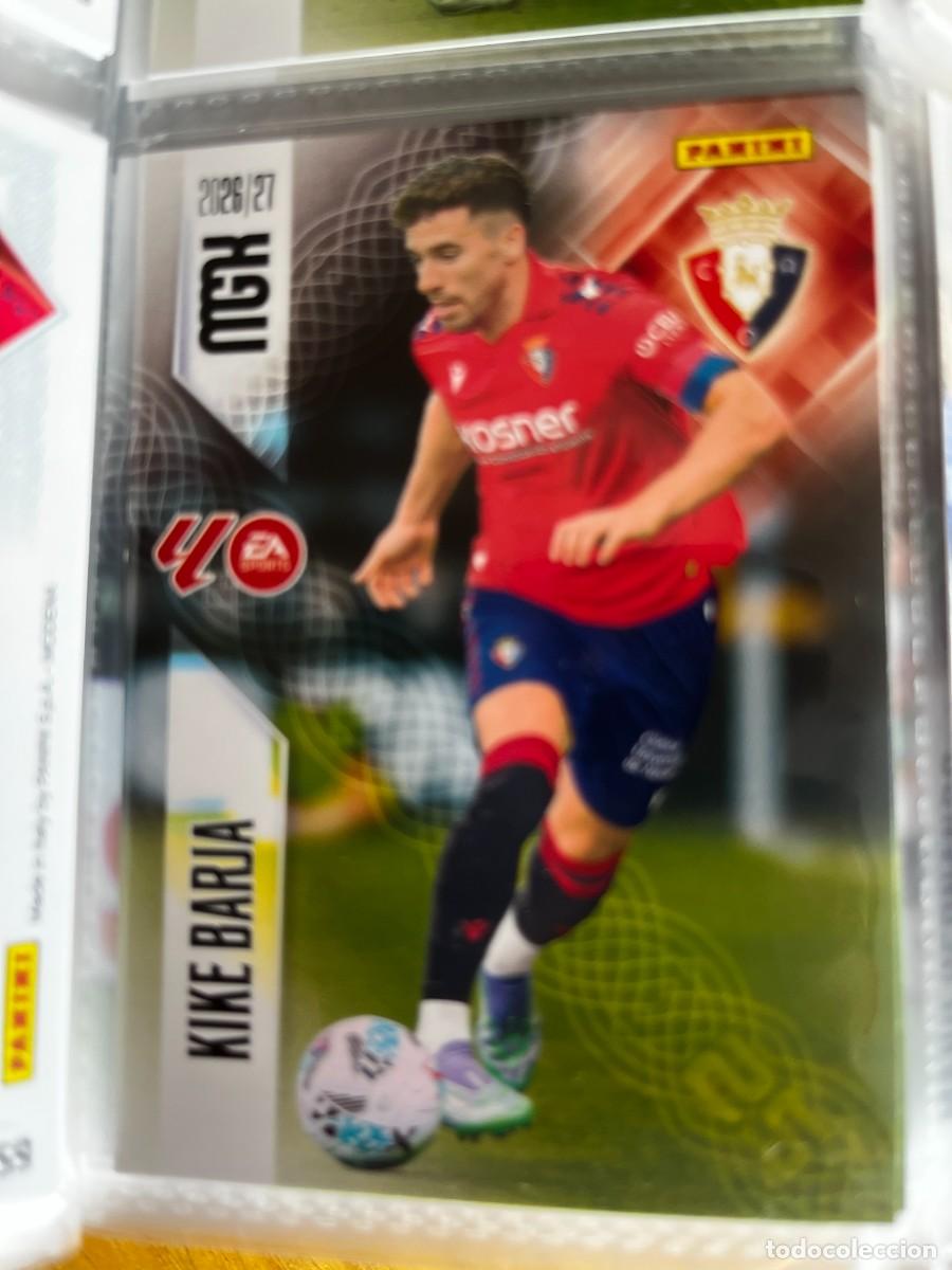 Cromos de f&uacute;tbol: MEGACRACKS MGK 2026 2027 26 27 PANINI N&ordm; 268 KIKE BARJA OSASUNA