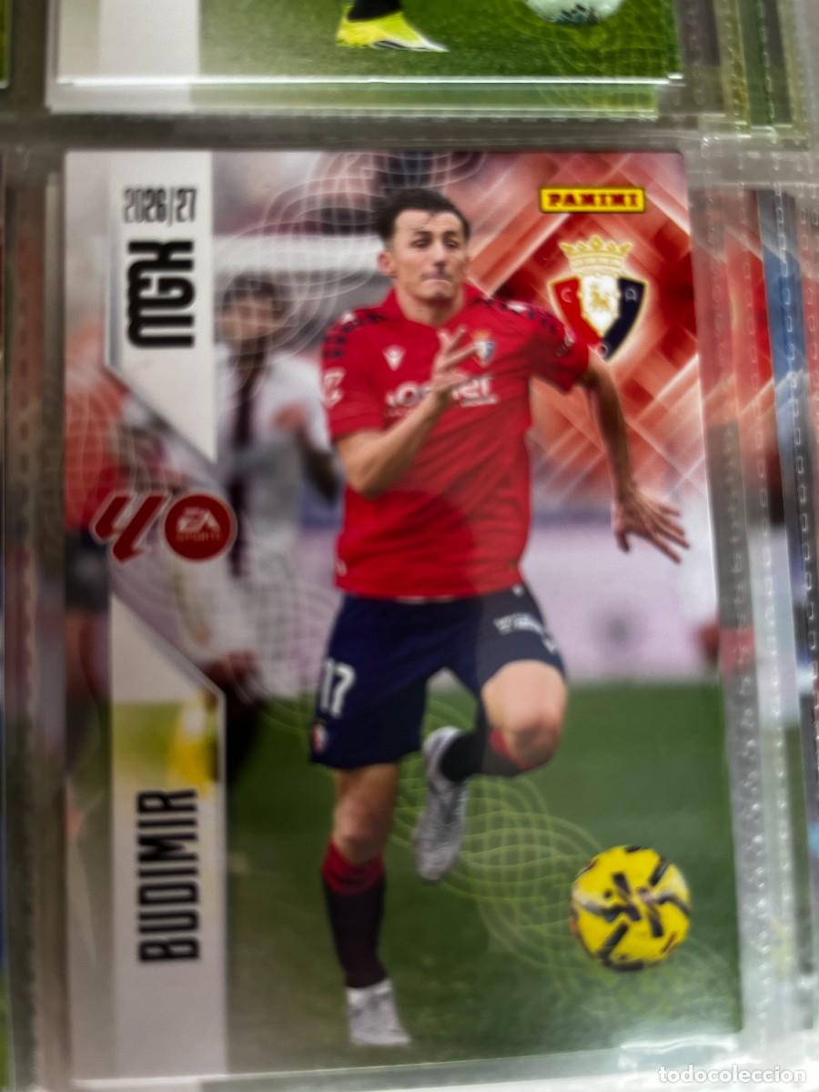 Cromos de f&uacute;tbol: MEGACRACKS MGK 2026 2027 26 27 PANINI N&ordm; 270 BUDIMIR OSASUNA