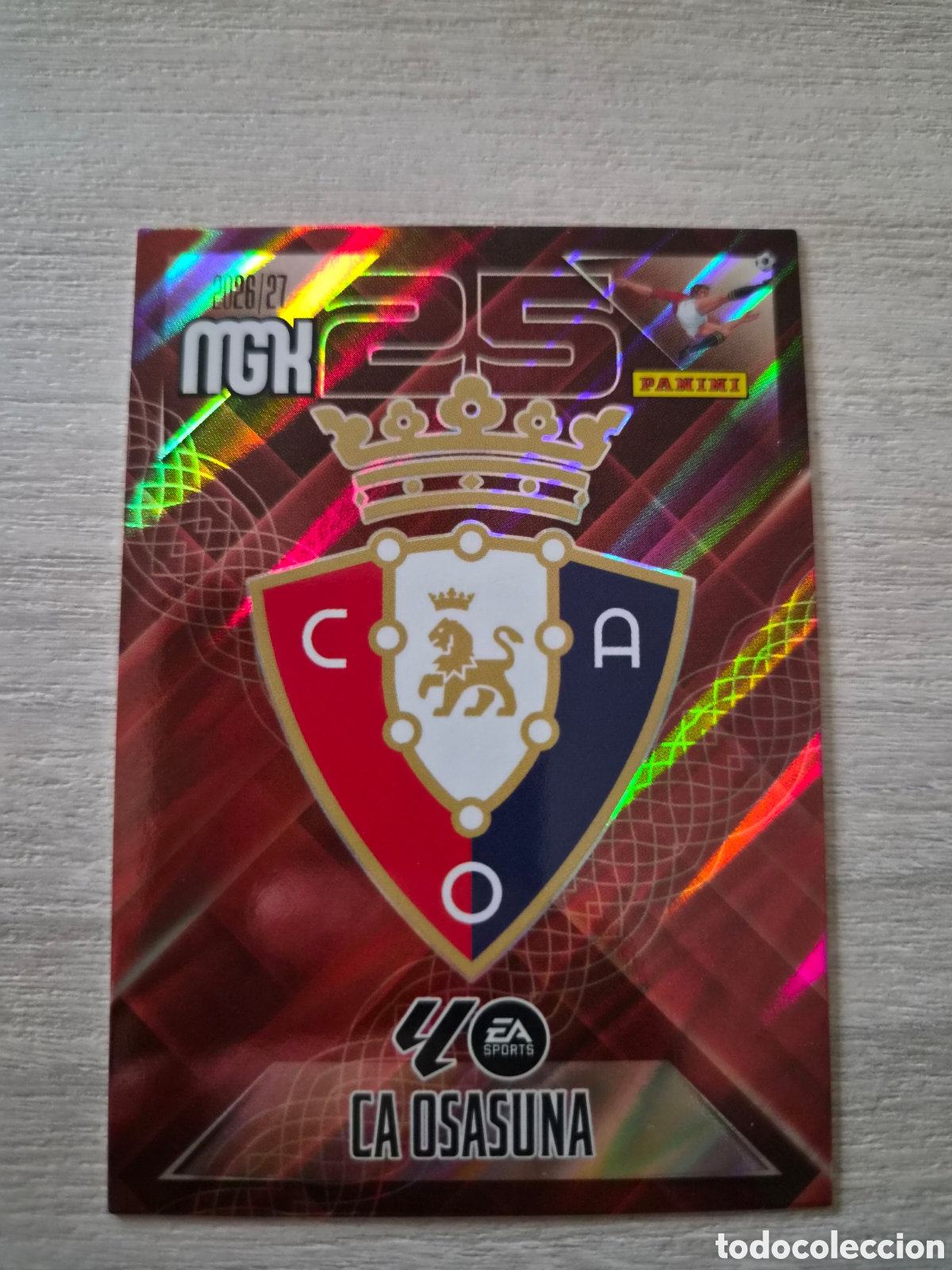 Cromos de f&uacute;tbol: N&deg;253 Osasuna Escudo Megacracks 26/27
