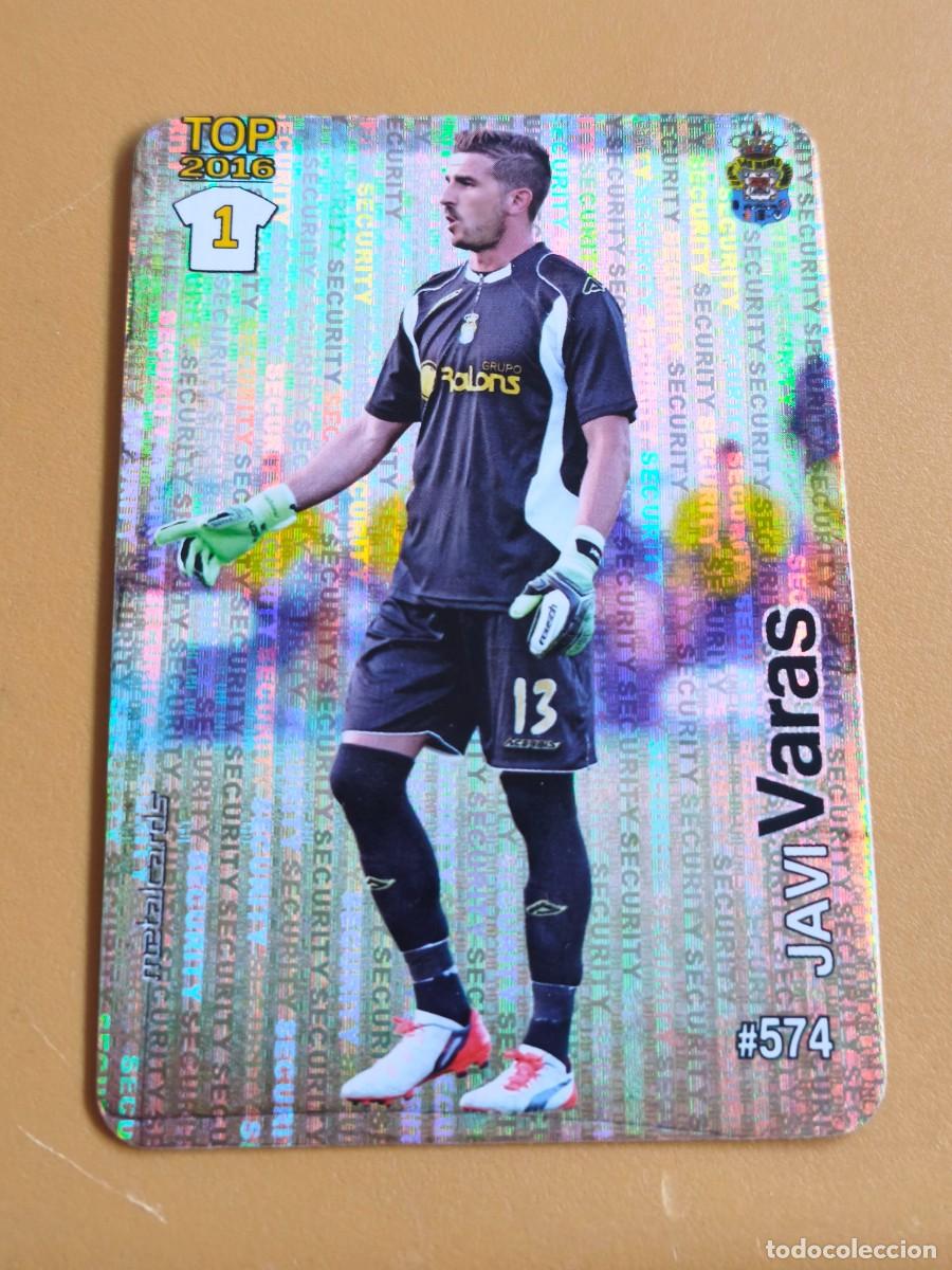Cromos de f&uacute;tbol: varas, 2015 top metalcards