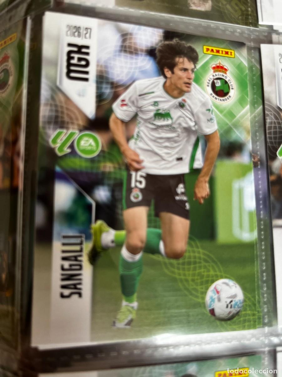 Cromos de f&uacute;tbol: MEGACRACKS MGK 2026 2027 26 27 PANINI N&ordm; 275 SANGALLI RACING DE SANTANDER