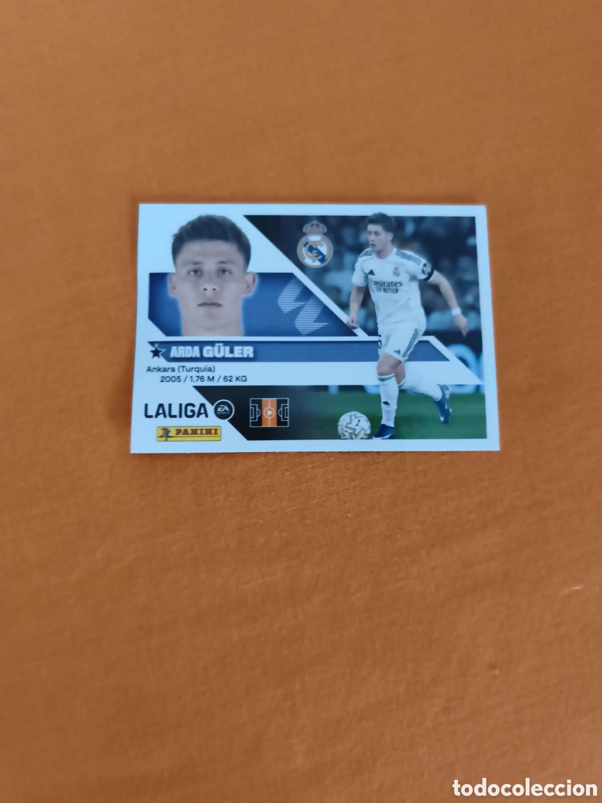 Cromos de f&uacute;tbol: CROMO N&Uacute;MERO 15A G&Uuml;LER REAL MADRID. LIGA ESTE 26/27. PANINI.
