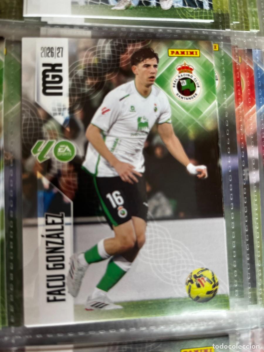 Cromos de f&uacute;tbol: MEGACRACKS MGK 2026 2027 26 27 PANINI N&ordm; 276 FACU GONZALEZ RACING DE SANTANDER