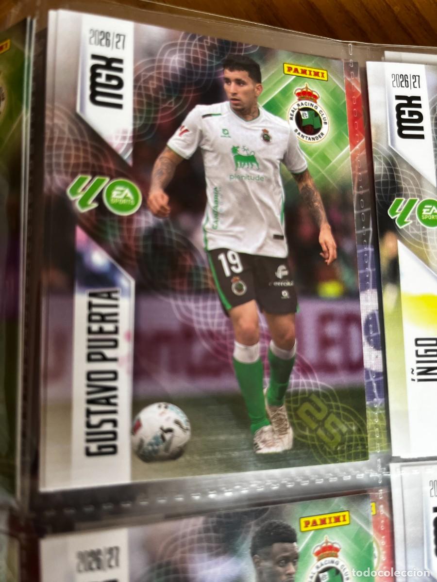 Cromos de f&uacute;tbol: MEGACRACKS MGK 2026 2027 26 27 PANINI N&ordm; 281 GUSTAVO PUERTA RACING DE SANTANDER