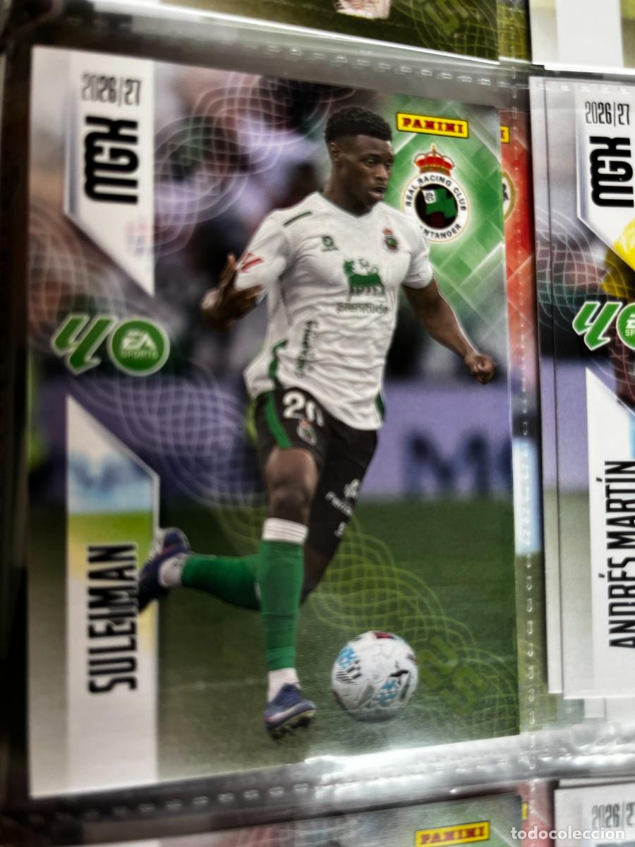 Cromos de f&uacute;tbol: MEGACRACKS MGK 2026 2027 26 27 PANINI N&ordm; 284 SULEIMAN RACING DE SANTANDER