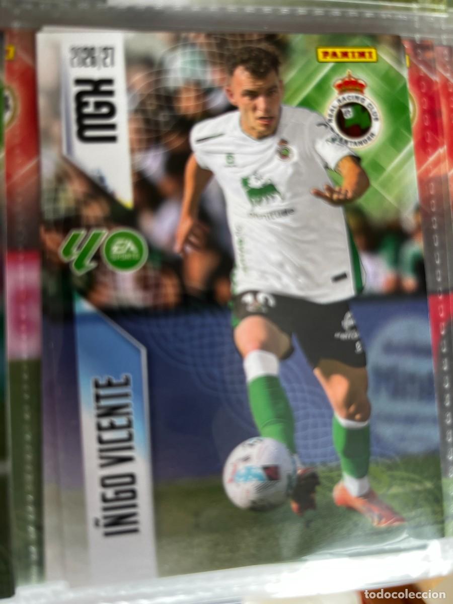 Cromos de f&uacute;tbol: MEGACRACKS MGK 2026 2027 26 27 PANINI N&ordm; 288 I&Ntilde;IGO VICENTE RACING DE SANTANDER
