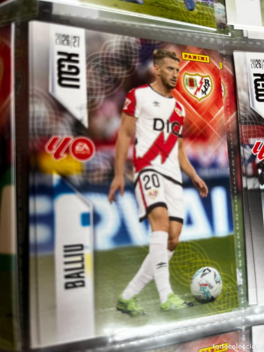 Cromos de f&uacute;tbol: MEGACRACKS MGK 2026 2027 26 27 PANINI N&ordm; 293 BALLIU RAYO VALLECANO