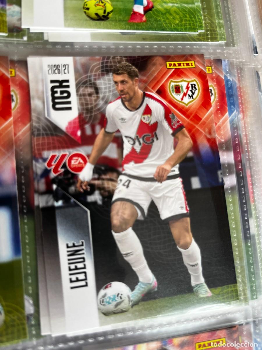 Cromos de f&uacute;tbol: MEGACRACKS MGK 2026 2027 26 27 PANINI N&ordm; 294 LEJEUNE RAYO VALLECANO