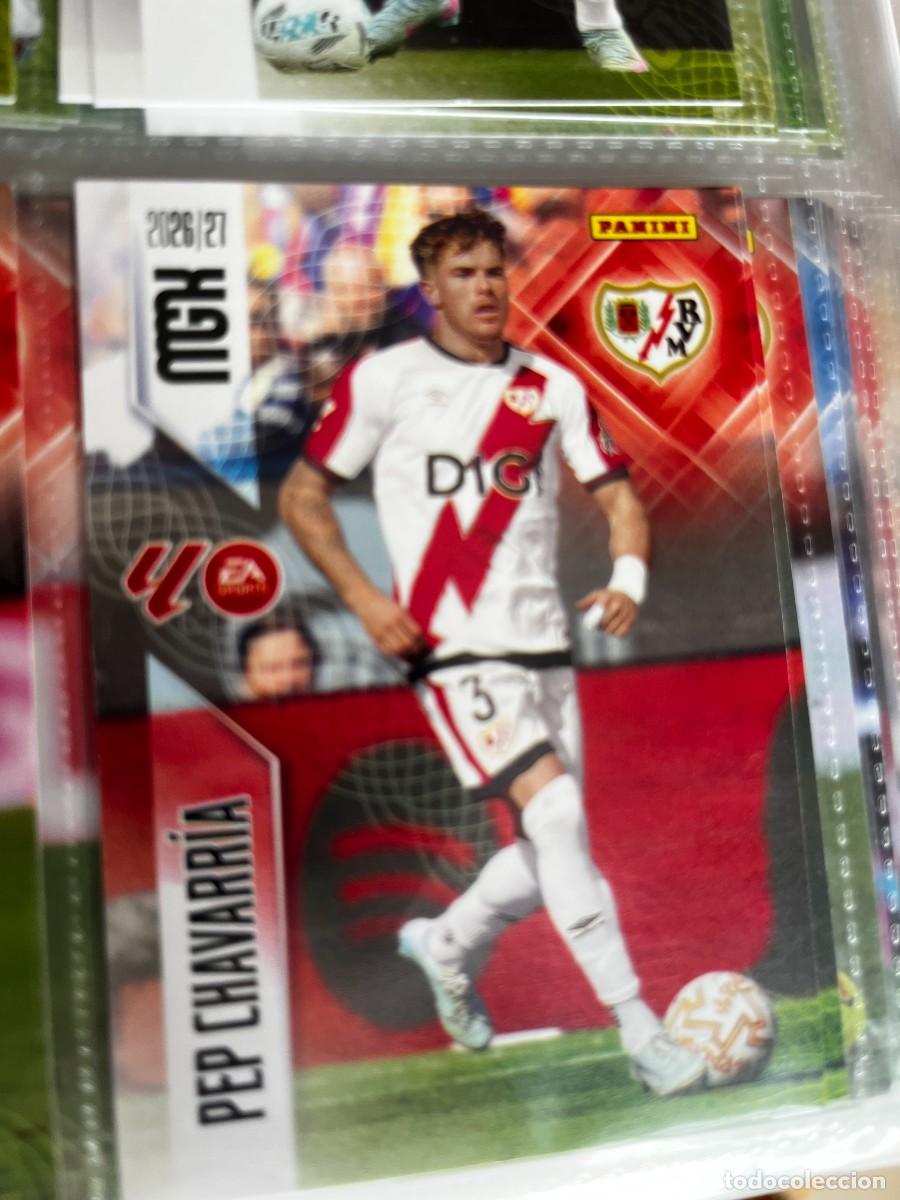 Cromos de f&uacute;tbol: MEGACRACKS MGK 2026 2027 26 27 PANINI N&ordm; 297 PEP CHAVARRIA RAYO VALLECANO
