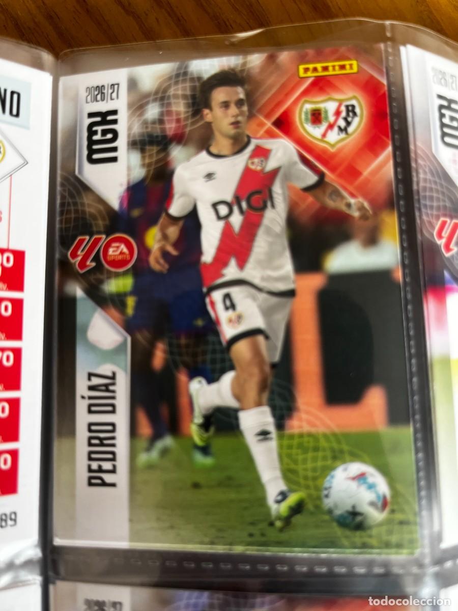 Cromos de f&uacute;tbol: MEGACRACKS MGK 2026 2027 26 27 PANINI N&ordm; 298 PEDRO DIAZ RAYO VALLECANO