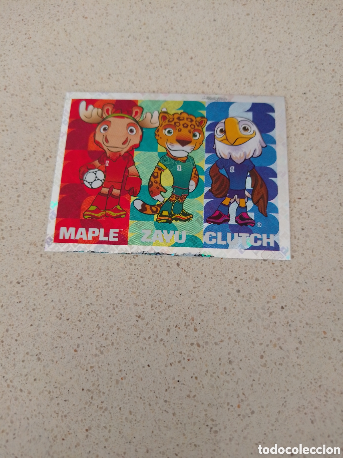 Cromos de f&uacute;tbol: CROMO NUMERO FWC 3 MASCOTAS OFICIALES. MUNDIAL 2026. PANINI