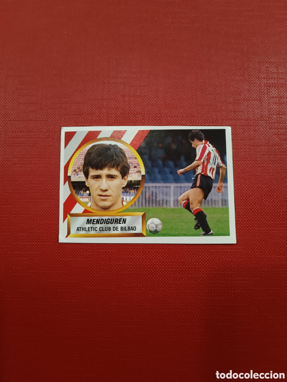 Figurine di Calcio: 15A Mendiguren Liga Este 1988 1989 88 89 Sin pegar