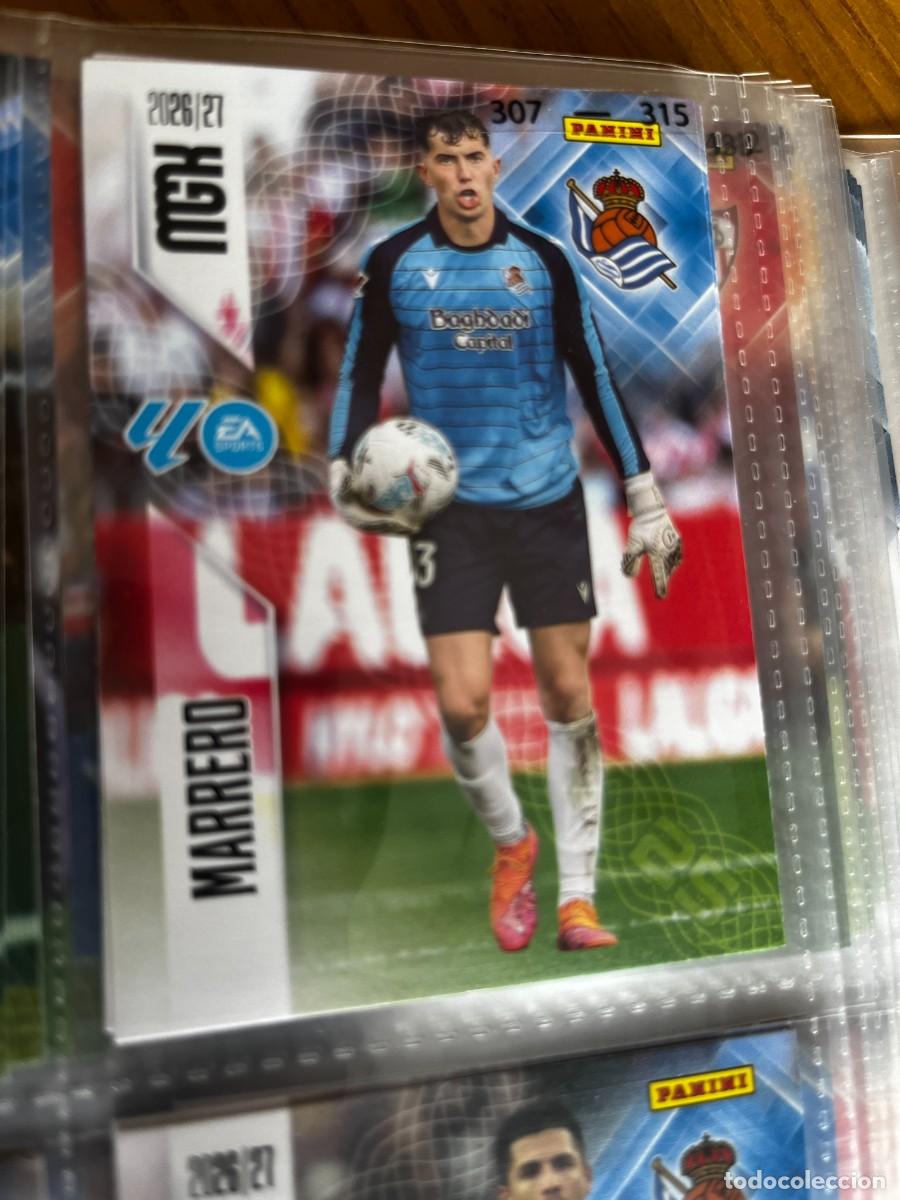 Figurine di Calcio: MEGACRACKS MGK 2026 2027 26 27 PANINI N&ordm; 309 MARRERO REAL SOCIEDAD