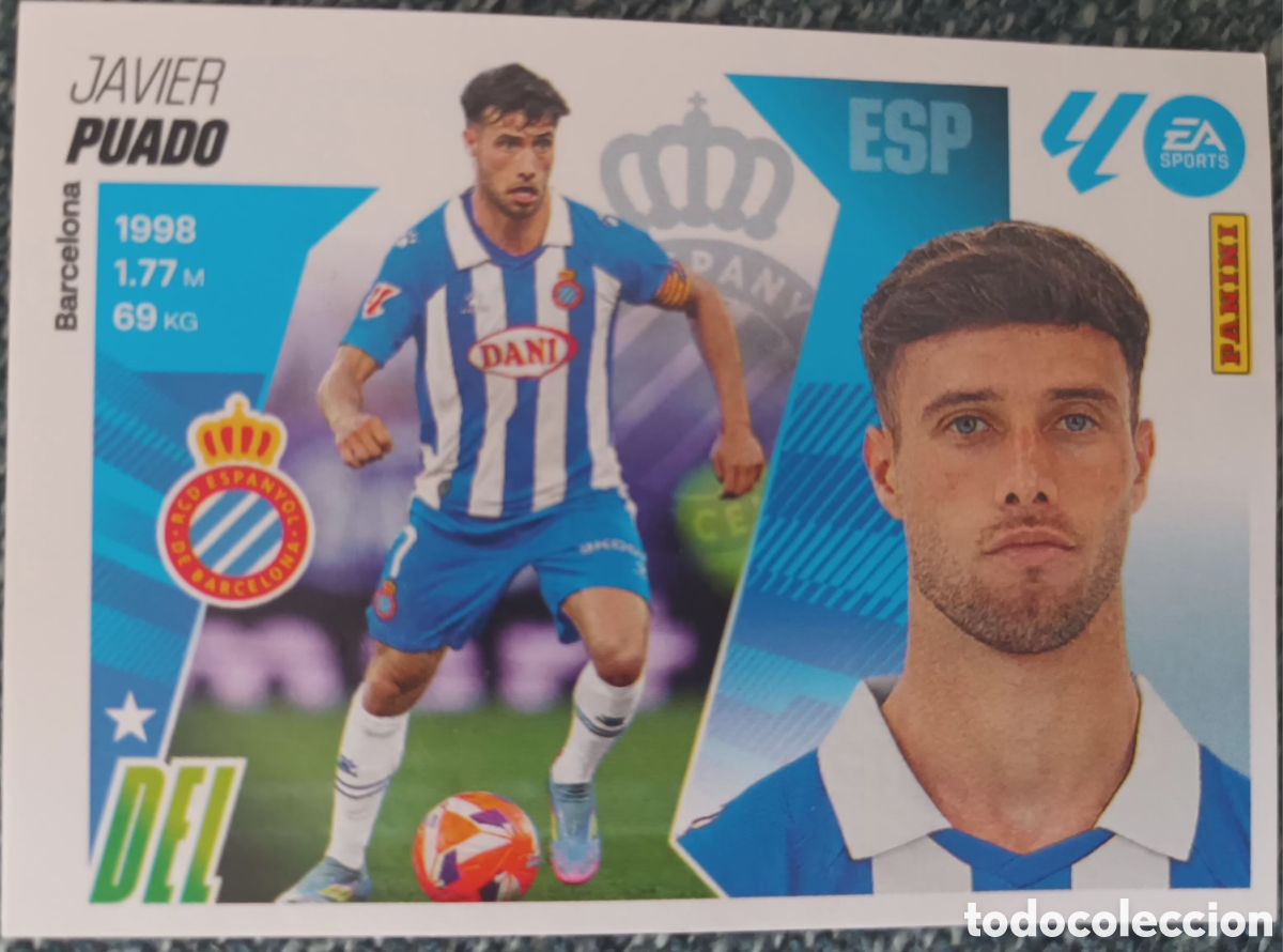 Cartes &agrave; collectionner de Football: CROMO JAVIER PUADO. RCD ESPANYOL