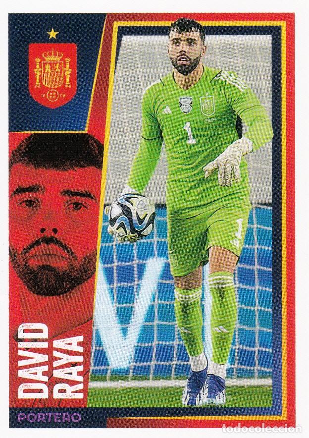 Figurine di Calcio: &iexcl; VAMOS SELECCI&Oacute;N ! DE CARREFOUR N&ordm; 8 DAVID RAYA (M-18)