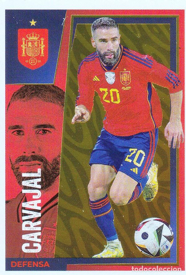 Figurine di Calcio: &iexcl; VAMOS SELECCI&Oacute;N ! DE CARREFOUR N&ordm; 9 CARVAJAL (M-18)