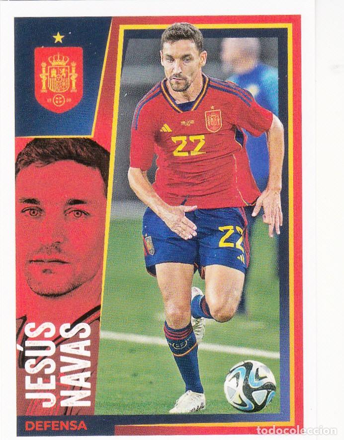 Figurine di Calcio: &iexcl; VAMOS SELECCI&Oacute;N ! DE CARREFOUR N&ordm; 10 JES&Uacute;S NAVAS (M-18)