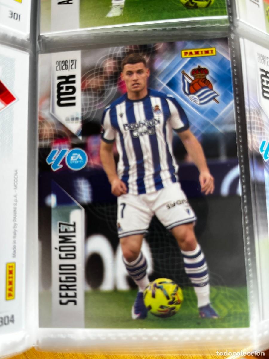 Figurine di Calcio: MEGACRACKS MGK 2026 2027 26 27 PANINI N&ordm; 313 SERGIO GOMEZ REAL SOCIEDAD