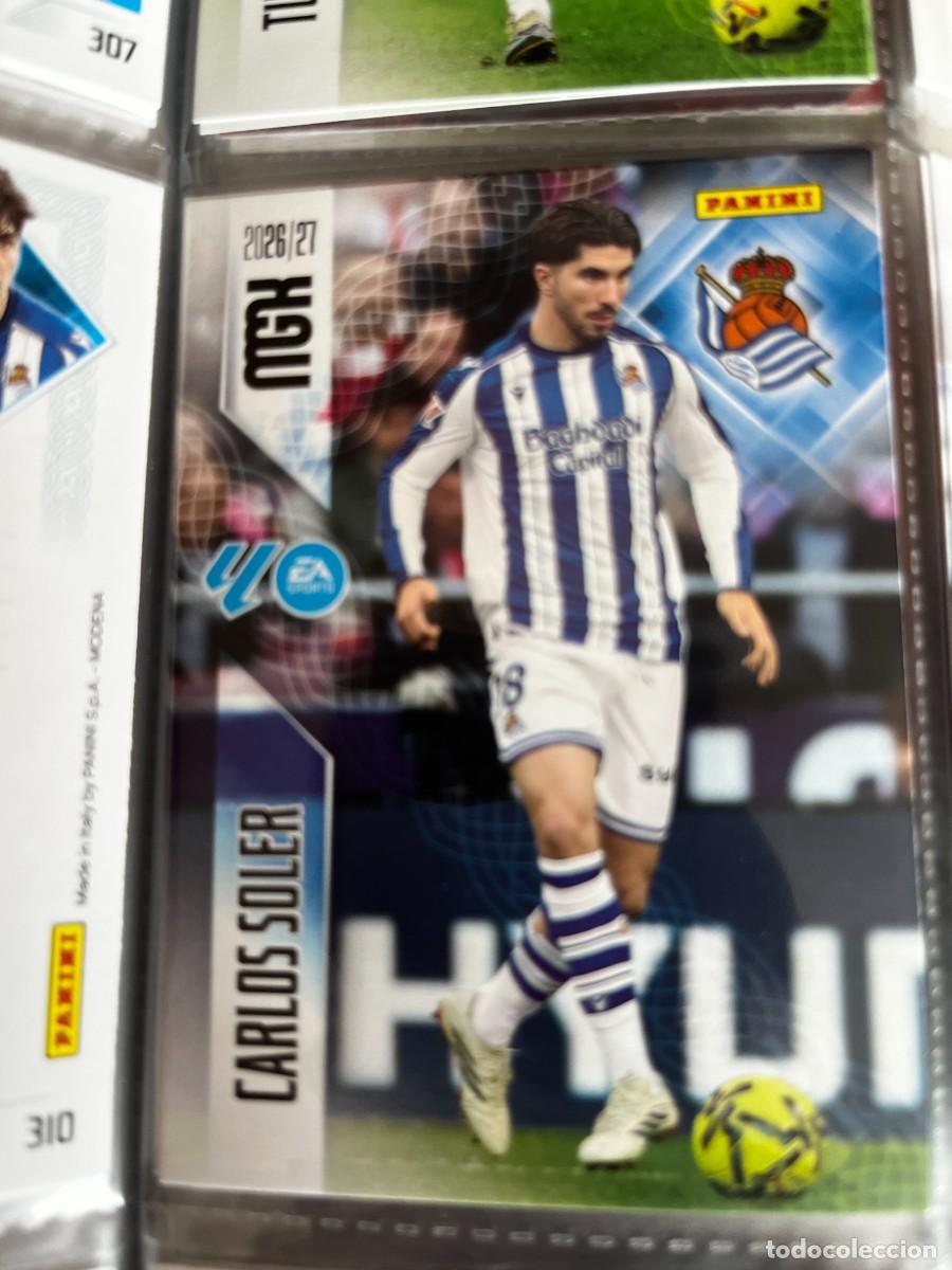 Cromos de f&uacute;tbol: MEGACRACKS MGK 2026 2027 26 27 PANINI N&ordm; 319 CARLOS SOLER REAL SOCIEDAD