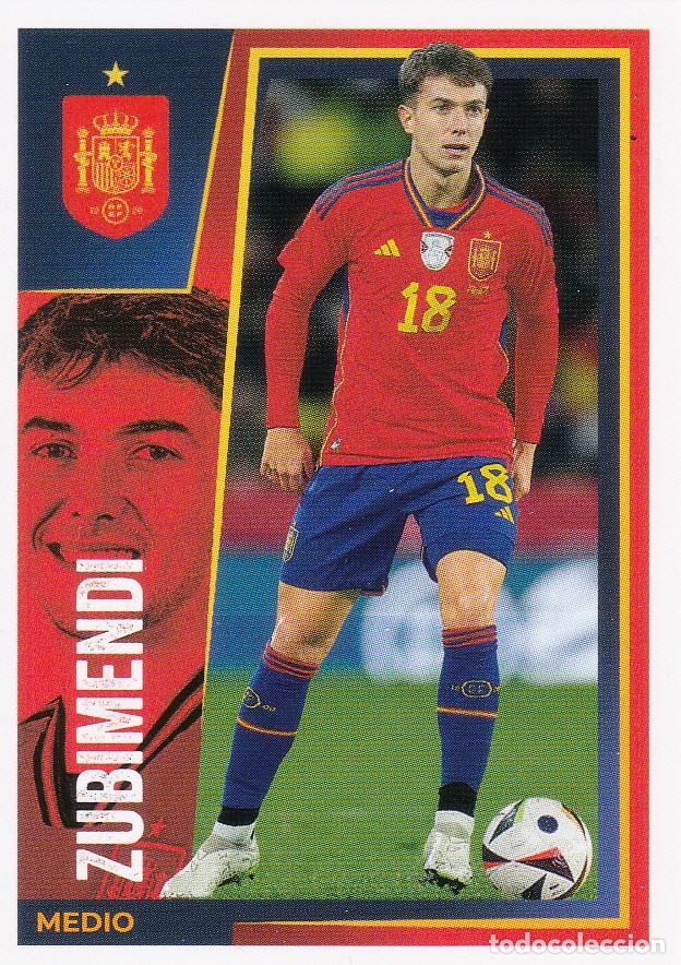 Cromos de f&uacute;tbol: &iexcl; VAMOS SELECCI&Oacute;N ! DE CARREFOUR N&ordm; 20 ZUBIMENDI (M-18)