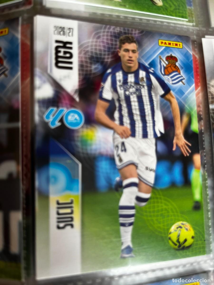 Cromos de f&uacute;tbol: MEGACRACKS MGK 2026 2027 26 27 PANINI N&ordm; 320 SUCIC REAL SOCIEDAD