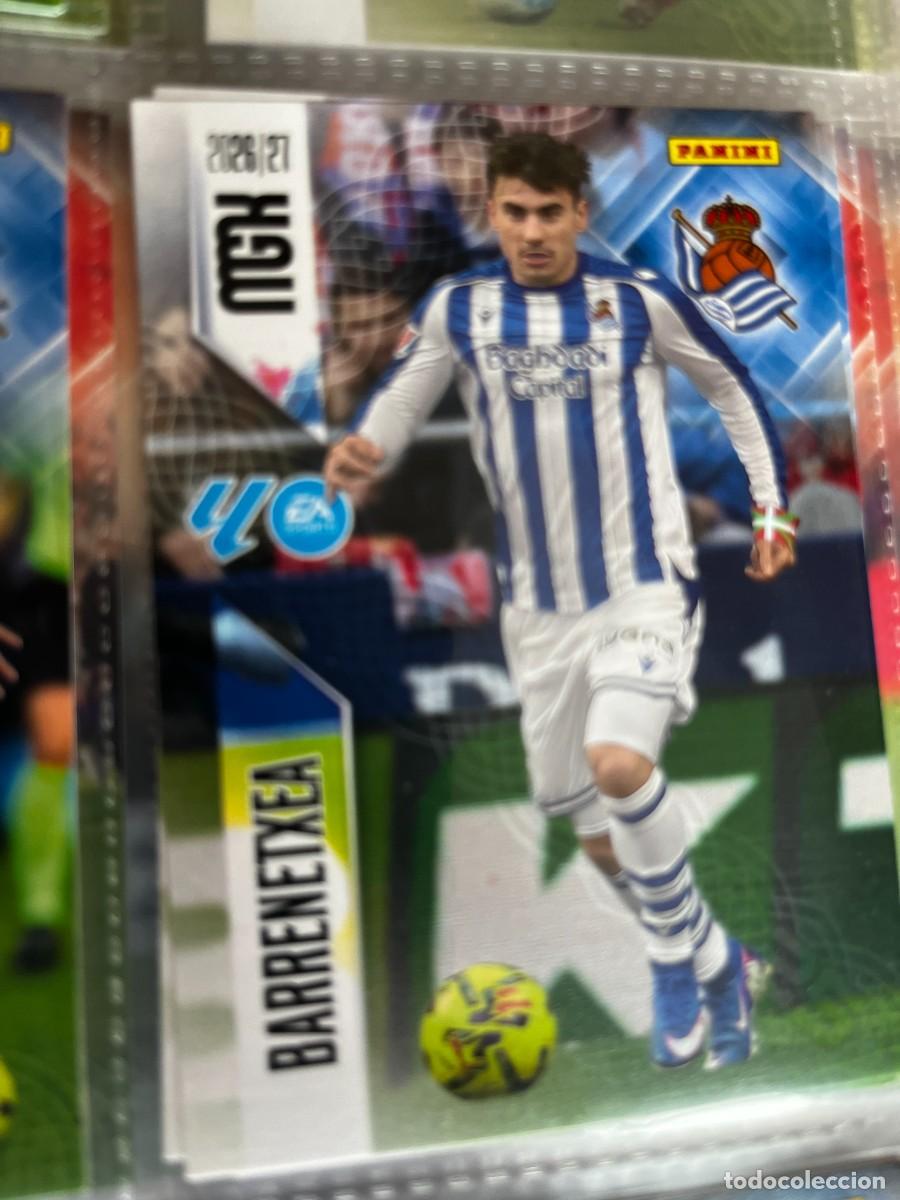 Cromos de f&uacute;tbol: MEGACRACKS MGK 2026 2027 26 27 PANINI N&ordm; 321 BARRENETXEA REAL SOCIEDAD