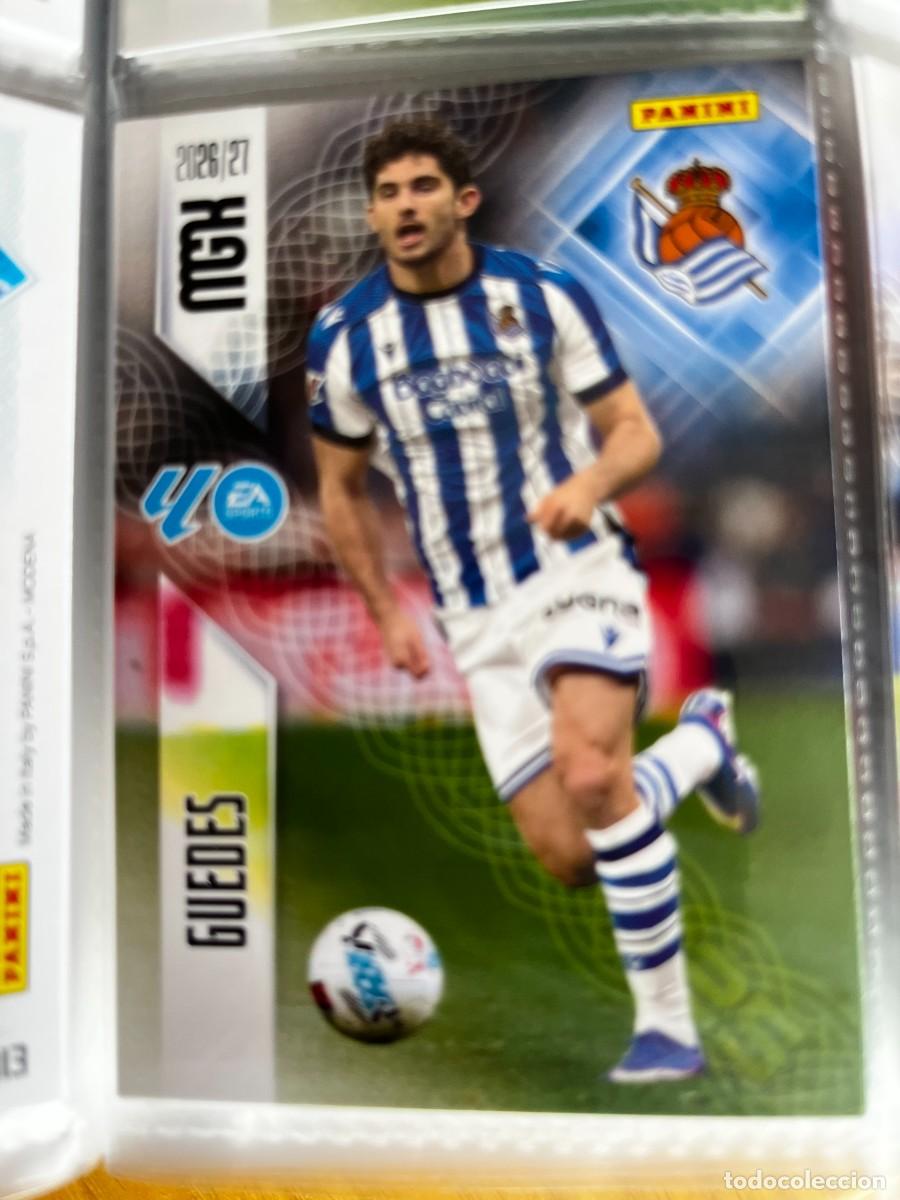 Cromos de f&uacute;tbol: MEGACRACKS MGK 2026 2027 26 27 PANINI N&ordm; 322 GUEDES REAL SOCIEDAD