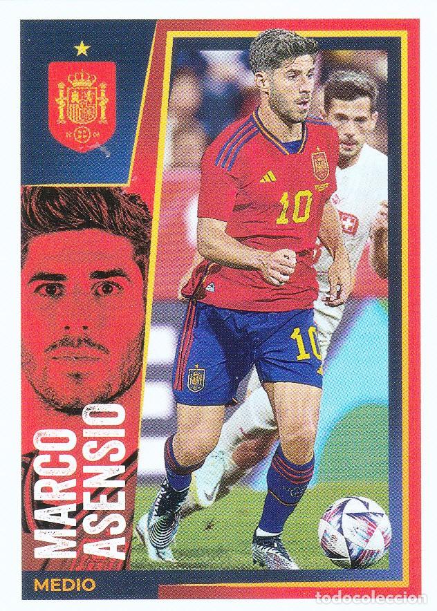 Cromos de f&uacute;tbol: &iexcl; VAMOS SELECCI&Oacute;N ! DE CARREFOUR N&ordm; 27 MARCO ASENSIO (M-18)
