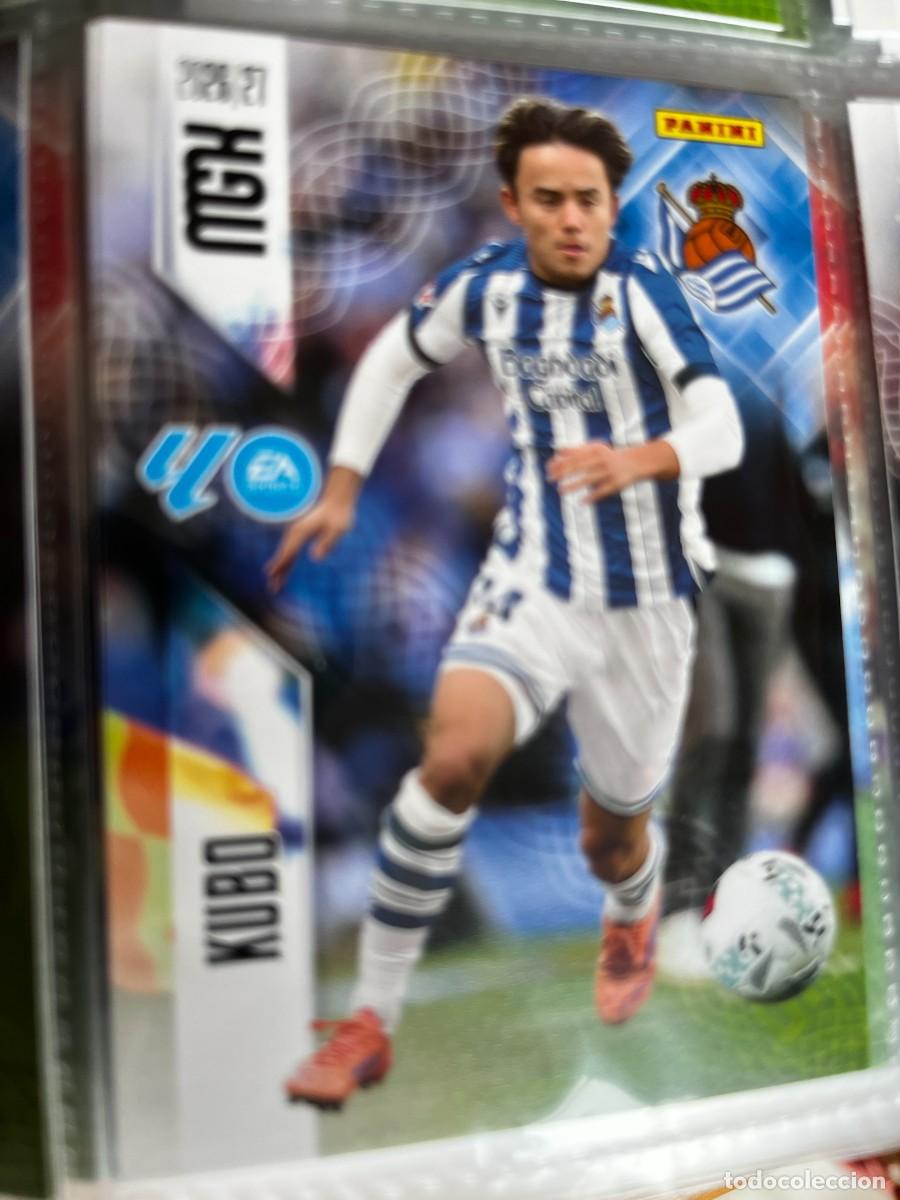 Cromos de f&uacute;tbol: MEGACRACKS MGK 2026 2027 26 27 PANINI N&ordm; 323 KUBO REAL SOCIEDAD