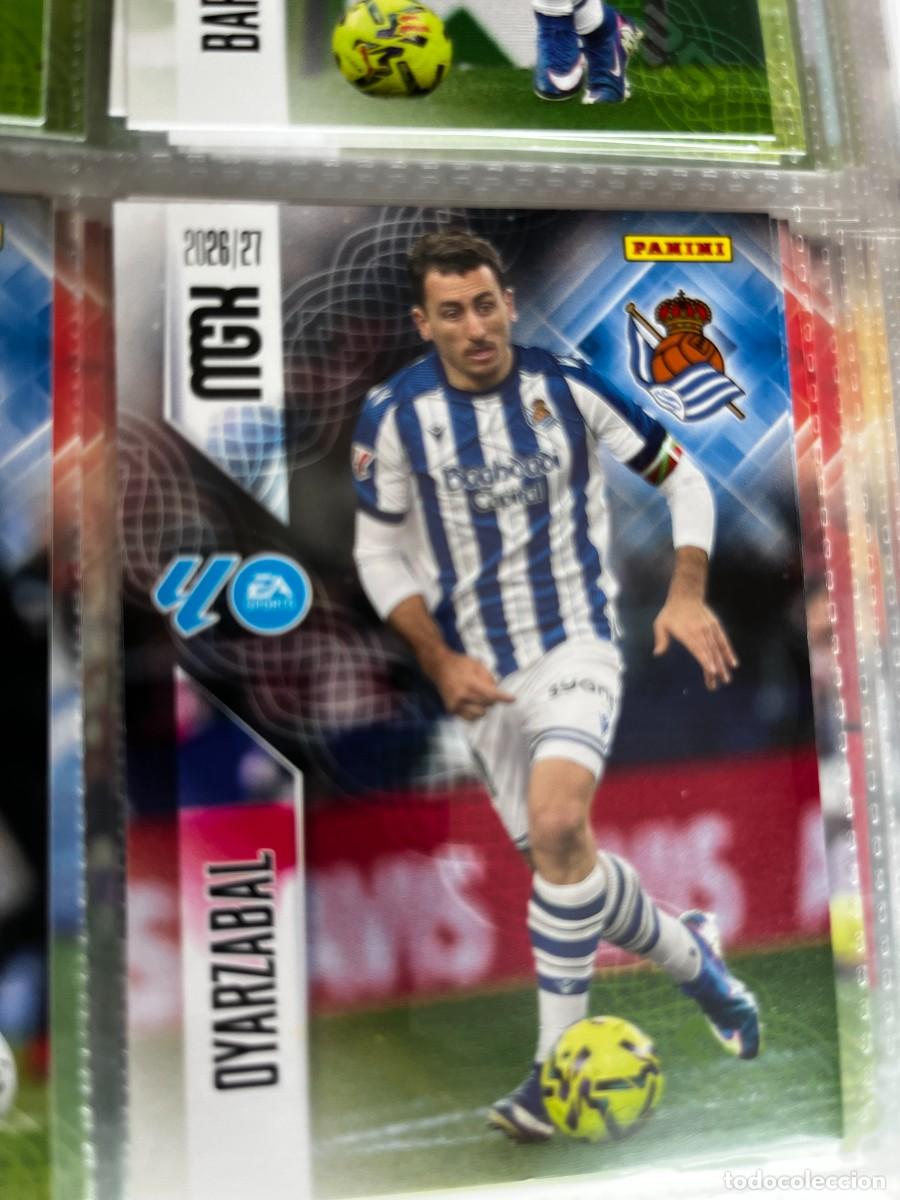 Cromos de f&uacute;tbol: MEGACRACKS MGK 2026 2027 26 27 PANINI N&ordm; 324 OYARZABAL REAL SOCIEDAD