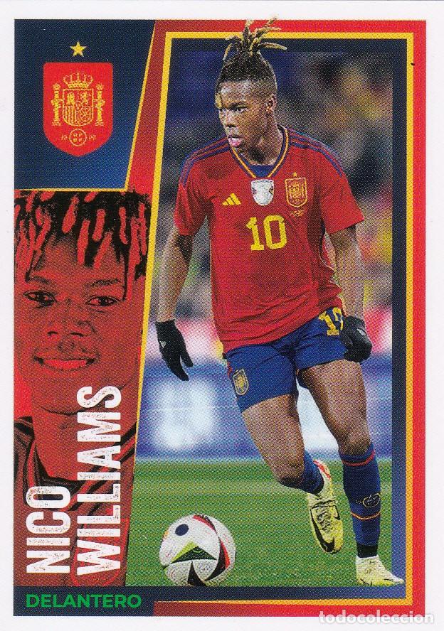 Cromos de f&uacute;tbol: &iexcl; VAMOS SELECCI&Oacute;N ! DE CARREFOUR N&ordm; 29 NICO WILLIAMS (M-18)