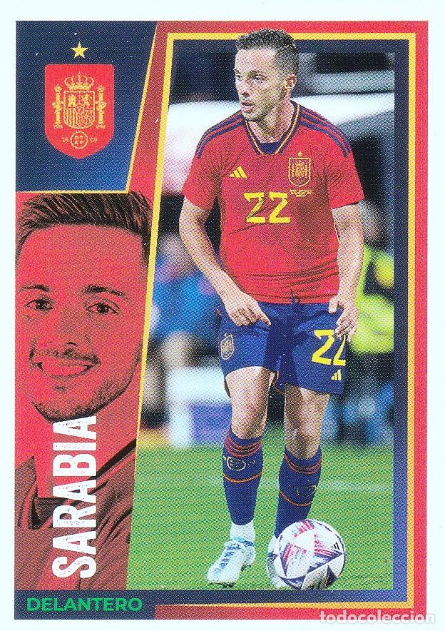 Cromos de f&uacute;tbol: &iexcl; VAMOS SELECCI&Oacute;N ! DE CARREFOUR N&ordm; 33 SARABIA (M-18)
