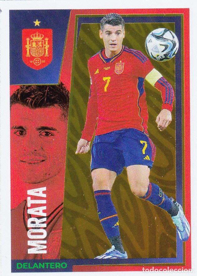 Cromos de f&uacute;tbol: &iexcl; VAMOS SELECCI&Oacute;N ! DE CARREFOUR N&ordm; 35 MORATA (M-18)