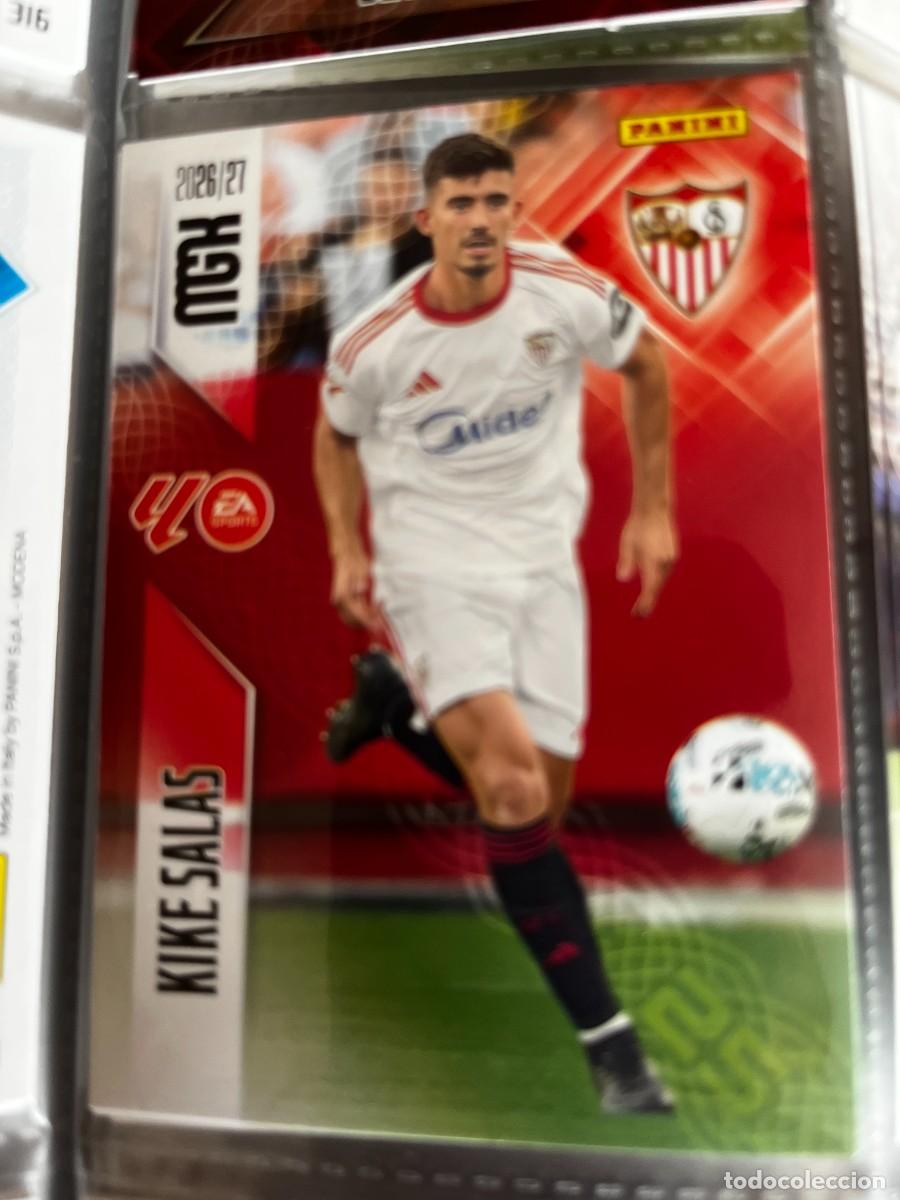Cromos de f&uacute;tbol: MEGACRACKS MGK 2026 2027 26 27 PANINI N&ordm; 330 KIKE SALAS SEVILLA