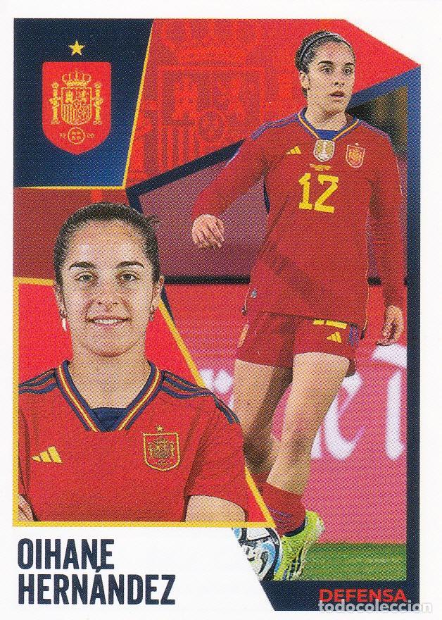 Cromos de f&uacute;tbol: &iexcl; VAMOS SELECCI&Oacute;N ! DE CARREFOUR N&ordm; 43 OIHANE HERN&Aacute;NDEZ (M-18)