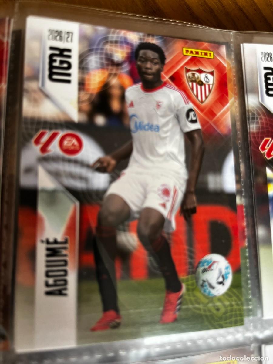 Cromos de f&uacute;tbol: MEGACRACKS MGK 2026 2027 26 27 PANINI N&ordm; 335 AGOUME SEVILLA