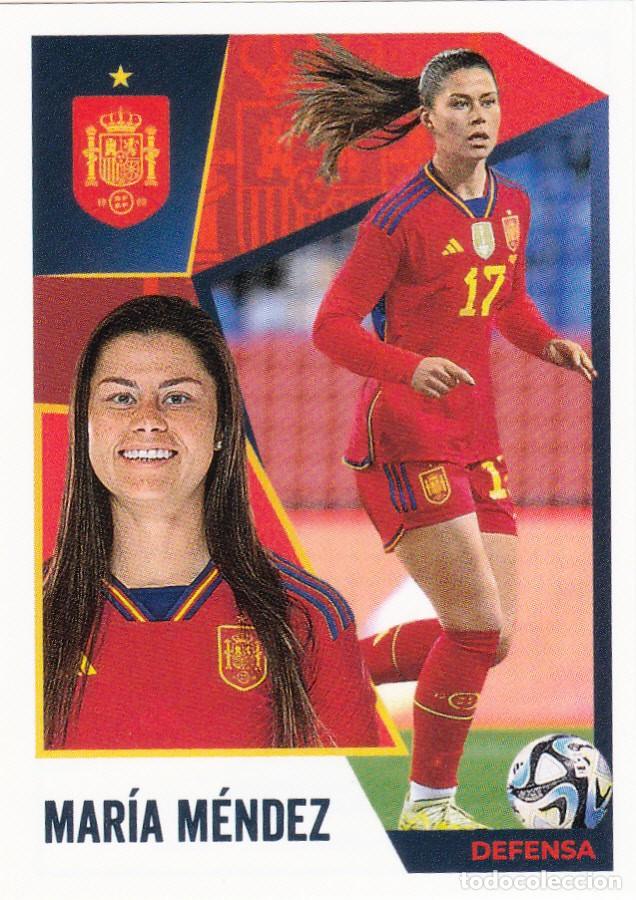 Cromos de f&uacute;tbol: &iexcl; VAMOS SELECCI&Oacute;N ! DE CARREFOUR N&ordm; 47 MAR&Iacute;A M&Eacute;NDEZ (M-18)