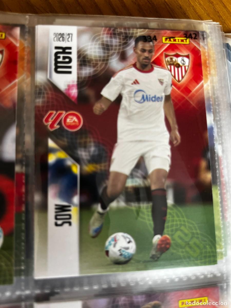 Cromos de f&uacute;tbol: MEGACRACKS MGK 2026 2027 26 27 PANINI N&ordm; 336 SOW SEVILLA