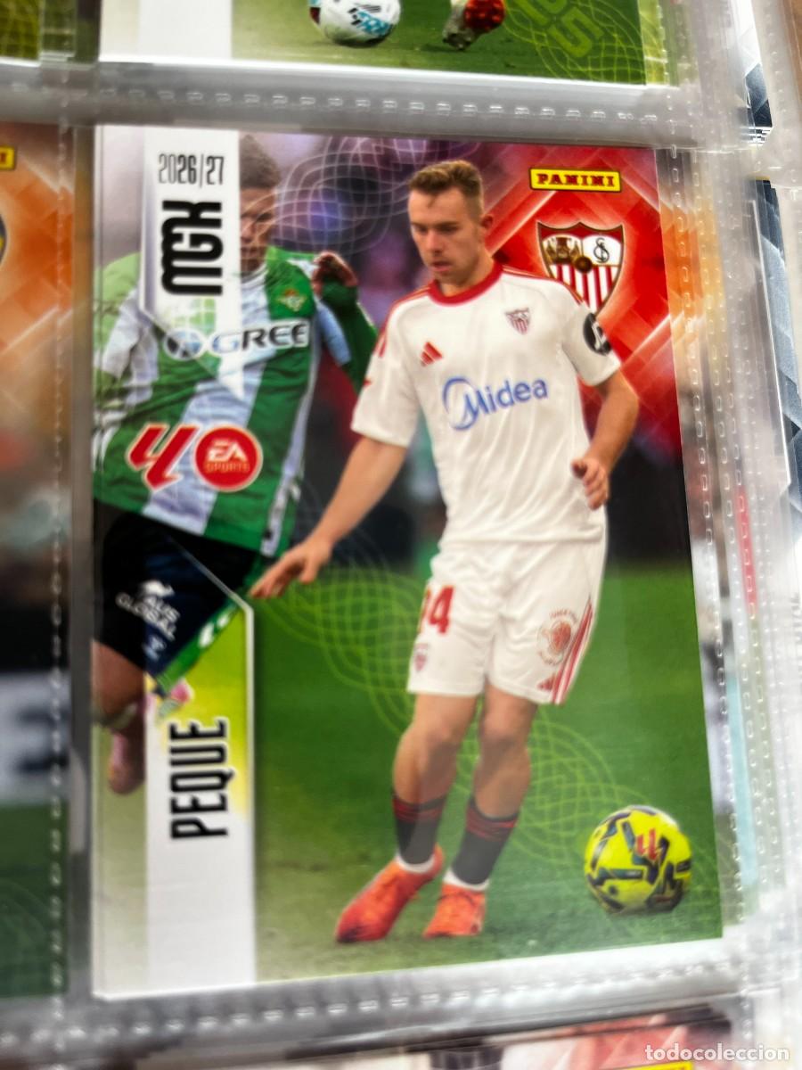 Cromos de f&uacute;tbol: MEGACRACKS MGK 2026 2027 26 27 PANINI N&ordm; 339 PEQUE SEVILLA