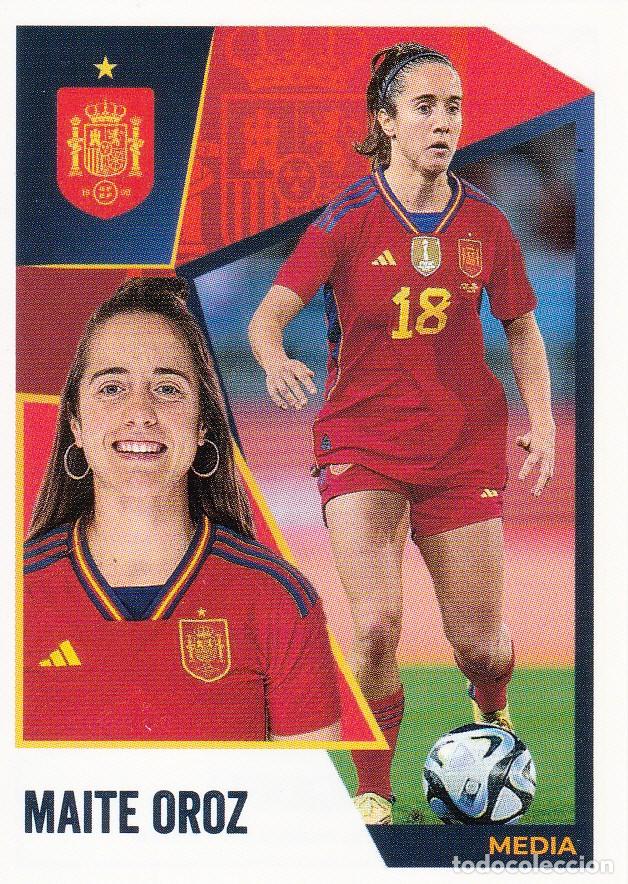 Cromos de f&uacute;tbol: &iexcl; VAMOS SELECCI&Oacute;N ! DE CARREFOUR N&ordm; 52 MAITE OROZ (M-18)