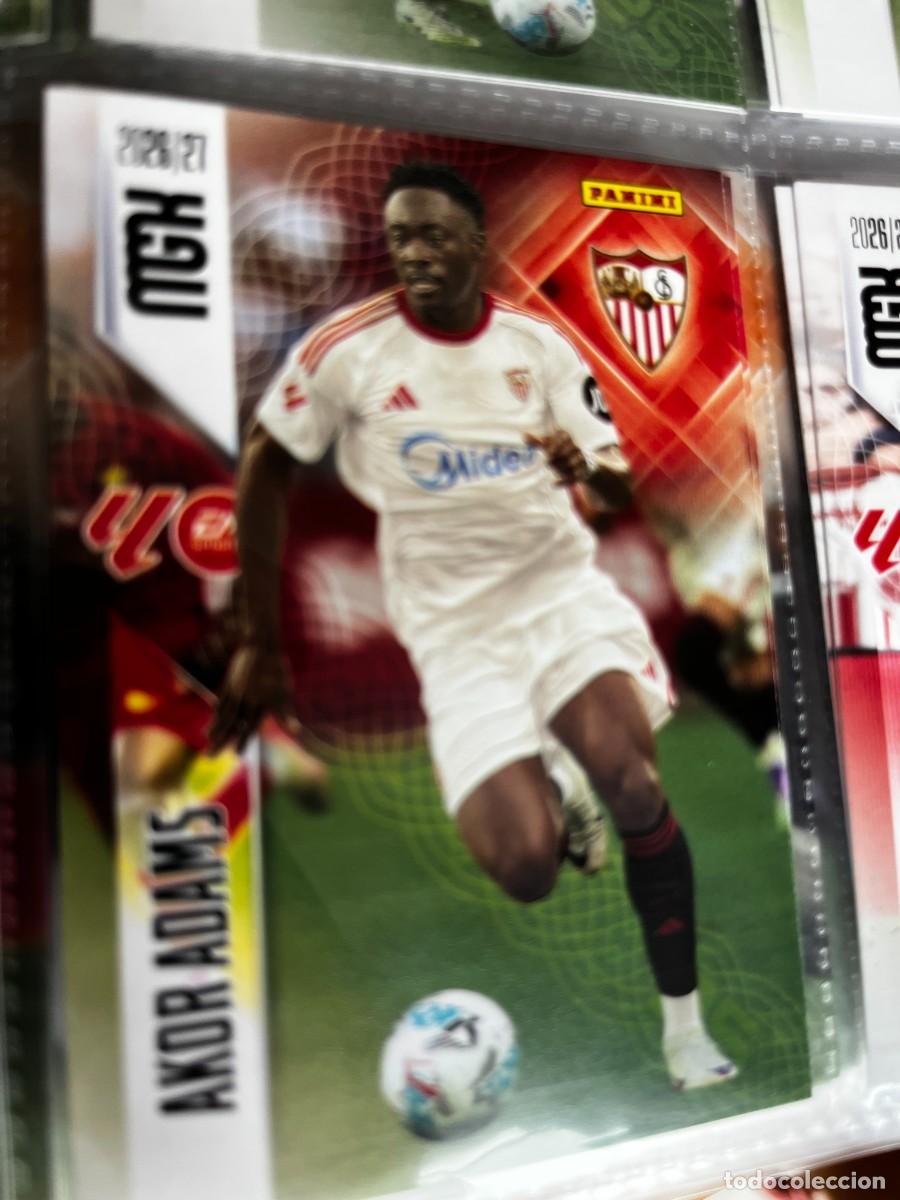 Cromos de f&uacute;tbol: MEGACRACKS MGK 2026 2027 26 27 PANINI N&ordm; 341 AKOR ADAMS SEVILLA