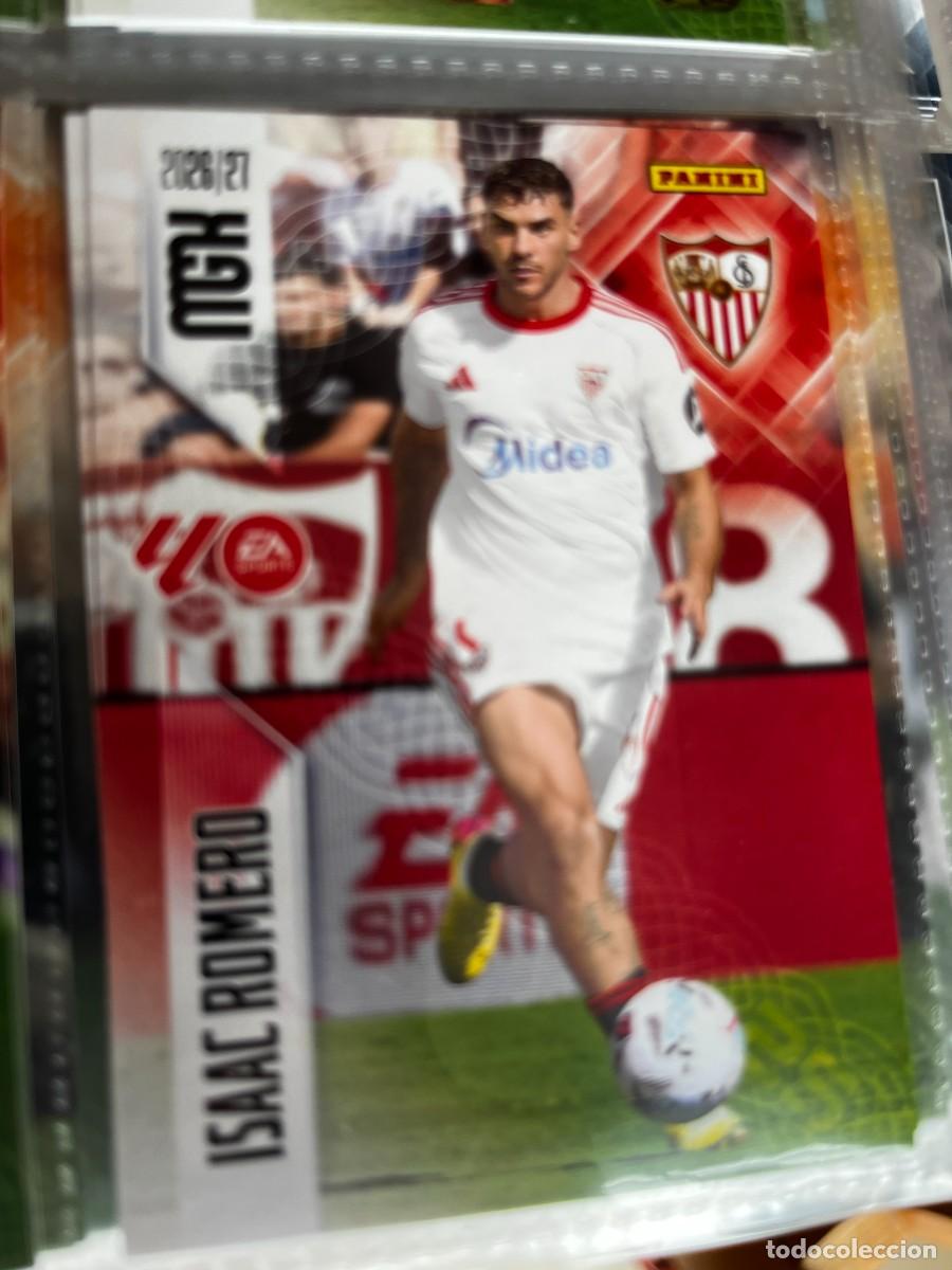 Cromos de f&uacute;tbol: MEGACRACKS MGK 2026 2027 26 27 PANINI N&ordm; 342 ISAAC ROMERO SEVILLA