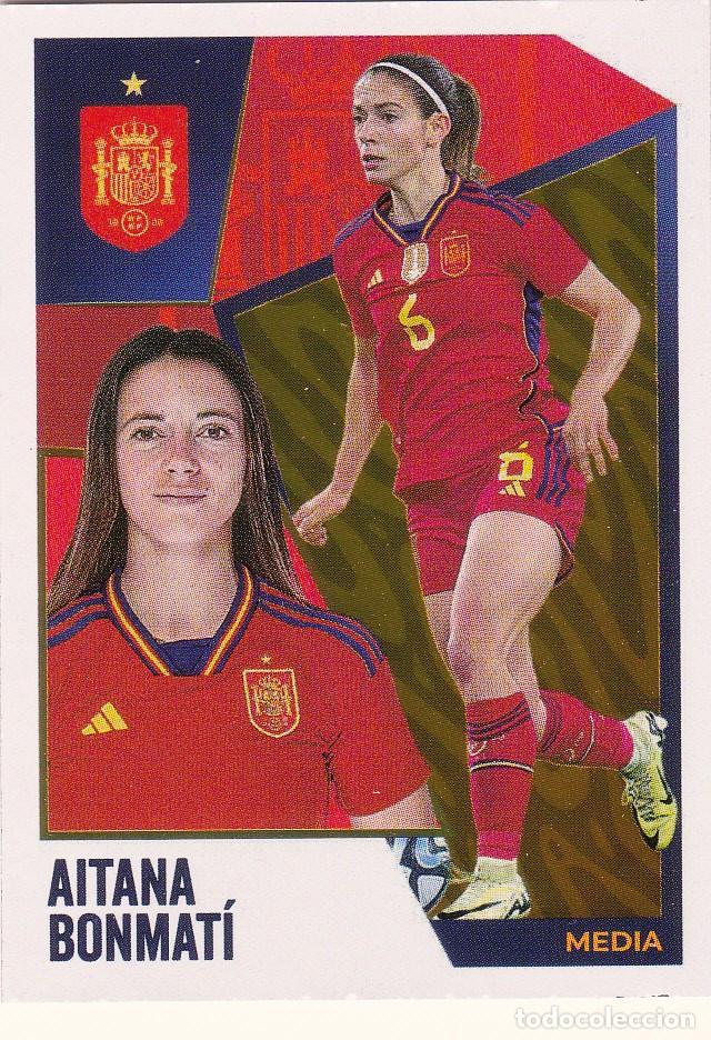 Cromos de f&uacute;tbol: &iexcl; VAMOS SELECCI&Oacute;N ! DE CARREFOUR N&ordm; 53 AITANA BONMAT&Iacute; (M-18)