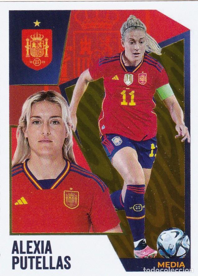 Cromos de f&uacute;tbol: &iexcl; VAMOS SELECCI&Oacute;N ! DE CARREFOUR N&ordm; 55 ALEXIA PUTELLAS (M-18)